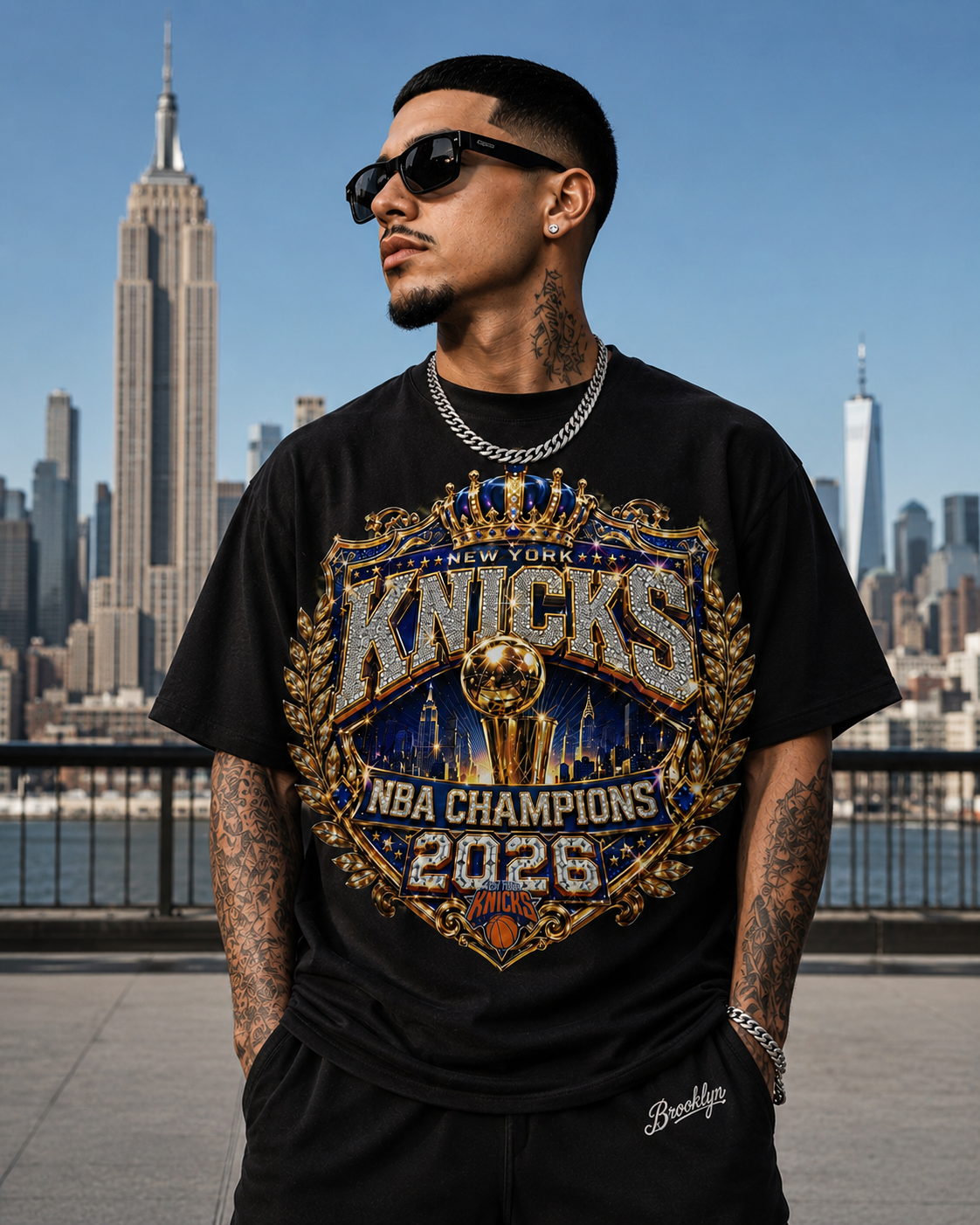 Knicks Dynasty 2026 Championship Tee— Black