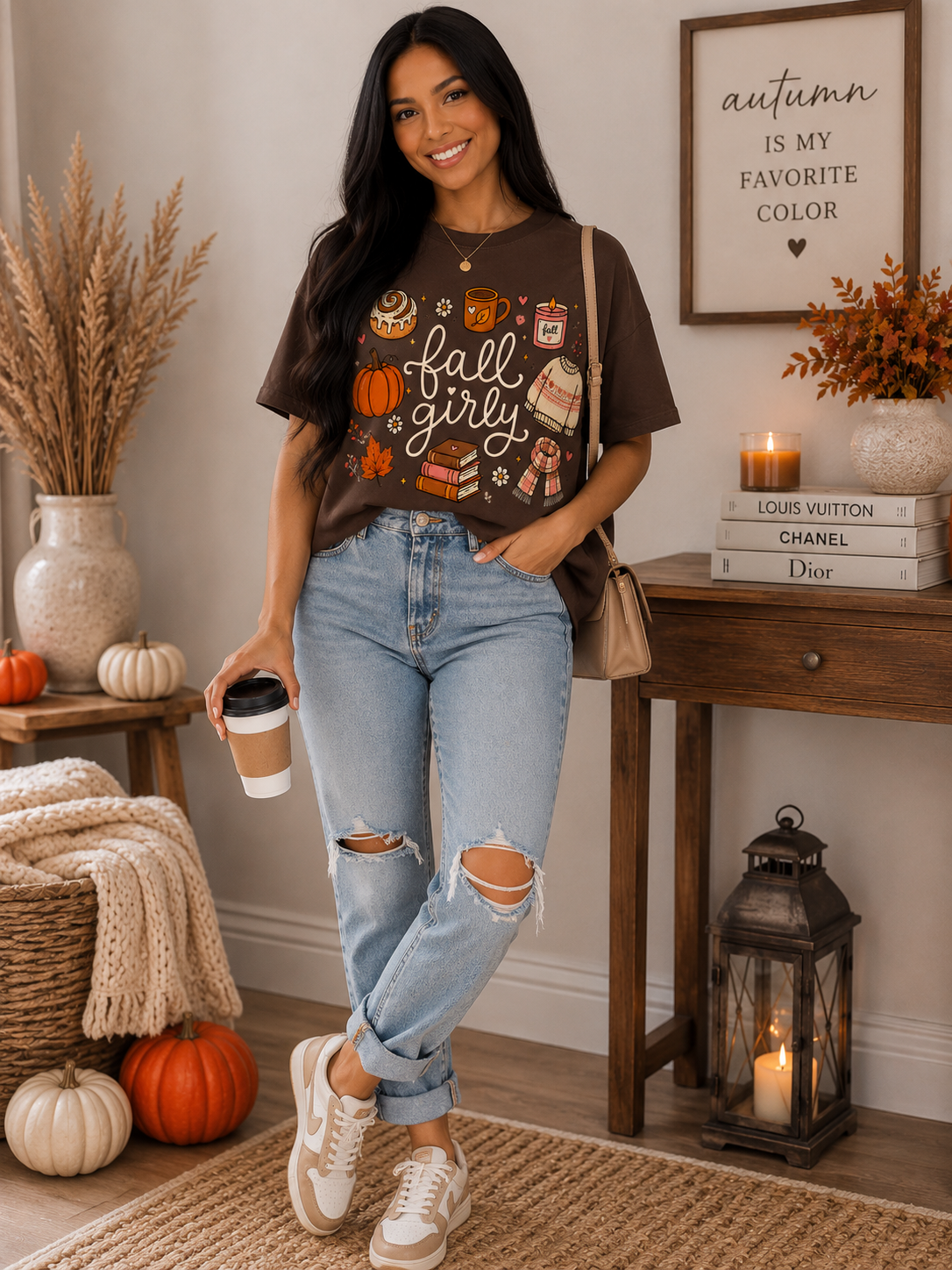 Fall Girly Graphic Tee π€