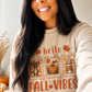 Hello Fall Vibes Graphic Sweatshirt 🤎