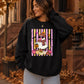 Spooky Ghost Pumpkin Unisex Crewneck Sweatshirt