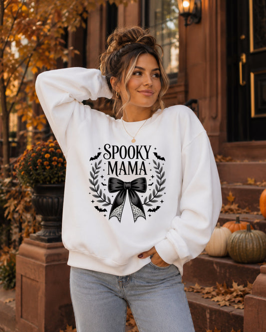 Spooky Mama Crewneck Sweatshirt