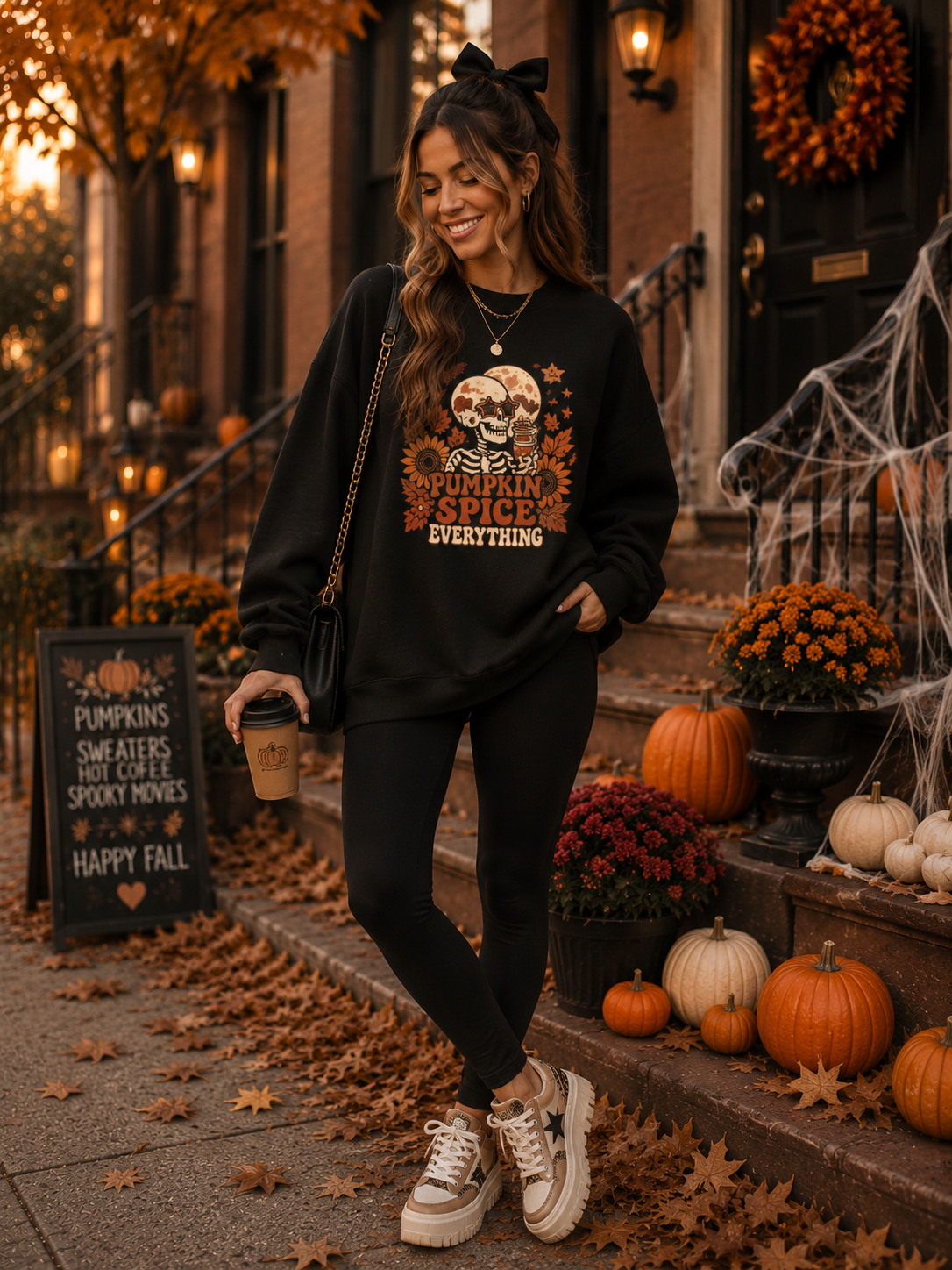 Pumpkin Spice Everything Crewneck Sweatshirt
