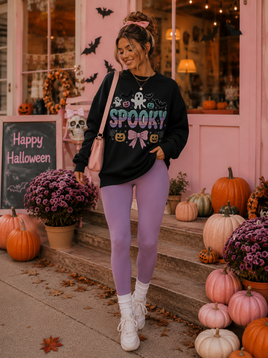 Spooky Pastel Crewneck Sweatshirt
