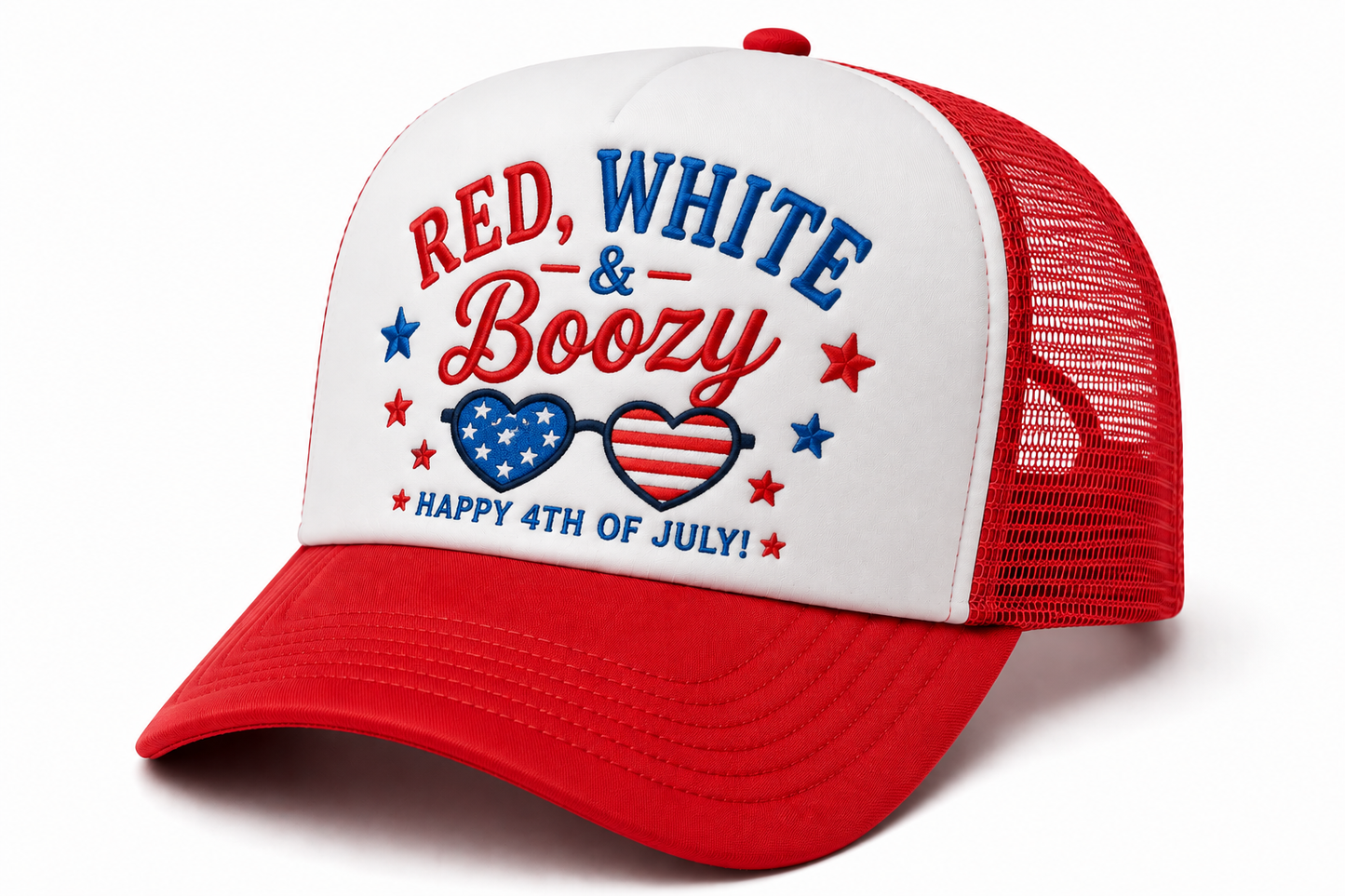 Red, White & Boozy OTTO Trucker Hat