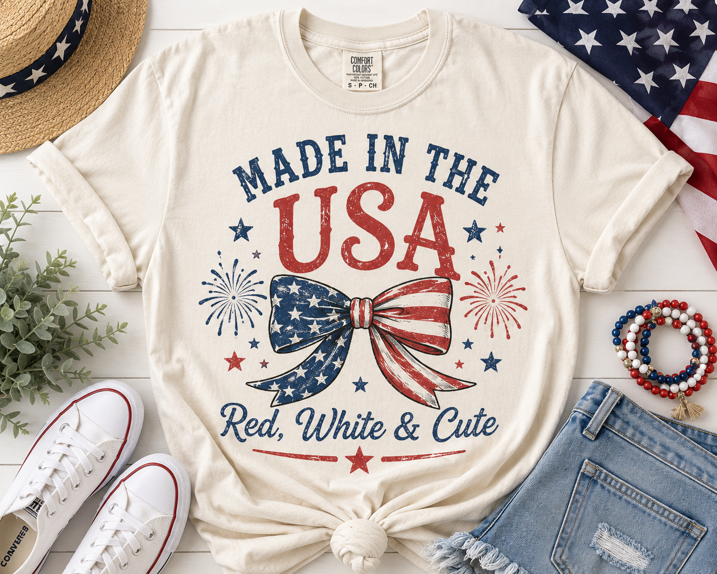 Made in the USA – Red, White & Cute