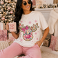 Merry Bow Christmas Graphic Tee