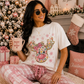 Merry Bow Christmas Graphic Tee
