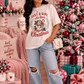 Just a Girl Who Loves Christmas Graphic Tee