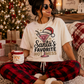 Santa’s Favorite Hot Mess Christmas Graphic Tee