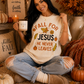 Fall for Jesus He Never Leaves Graphic T-Shirt