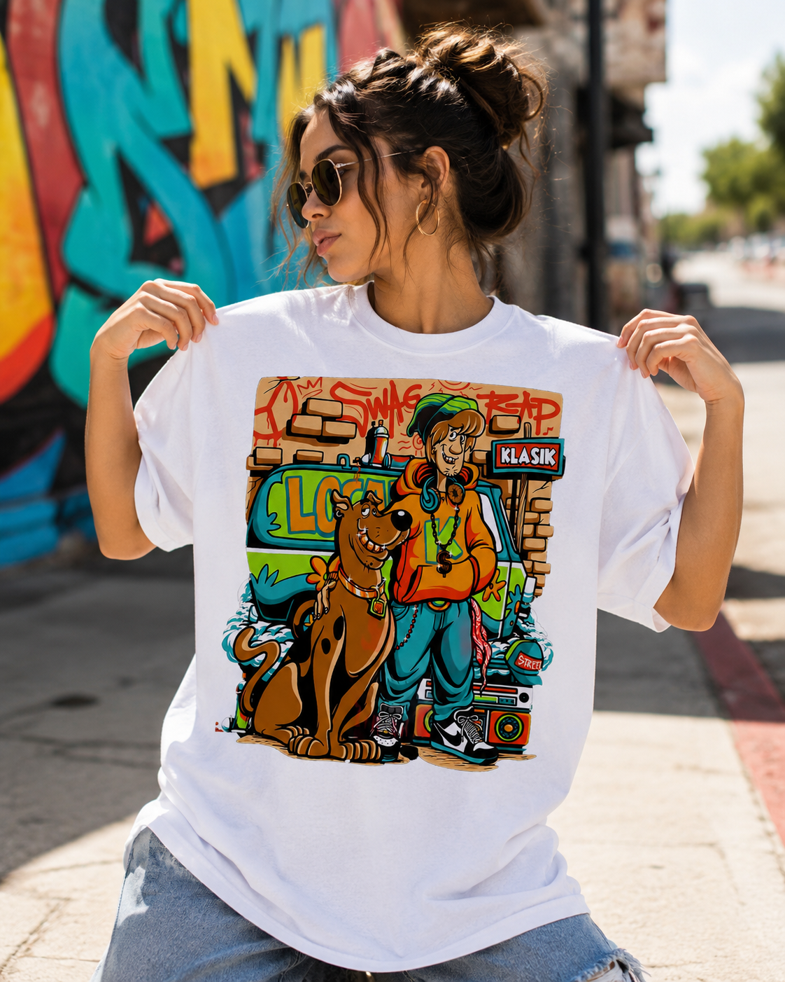Retro Scooby Crew Tee – Gildan