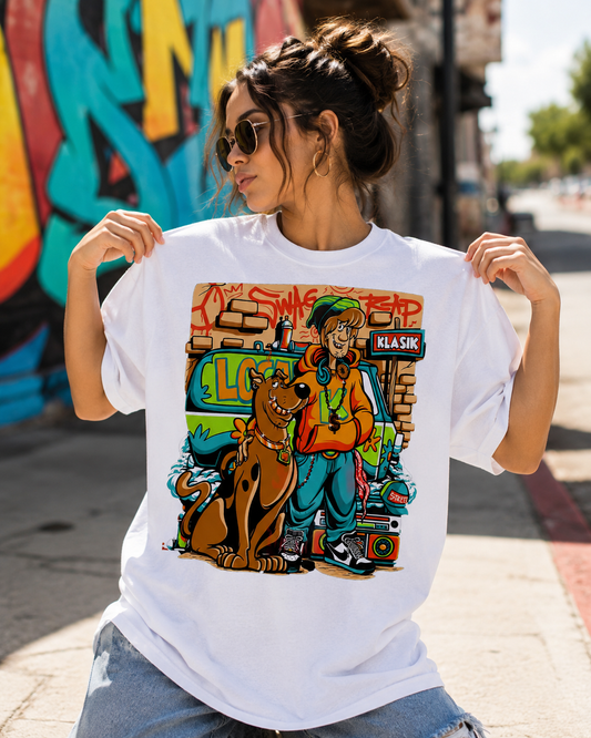 Retro Scooby Crew Tee – Gildan